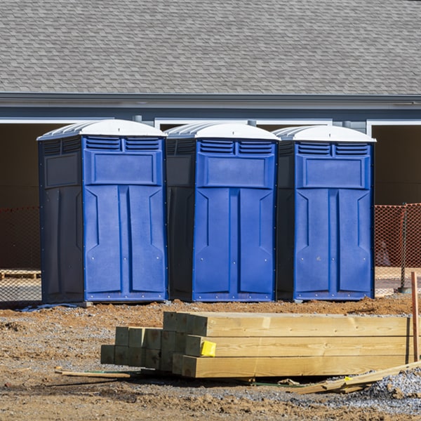 are there any restrictions on where i can place the porta potties during my rental period in Big Prairie Ohio